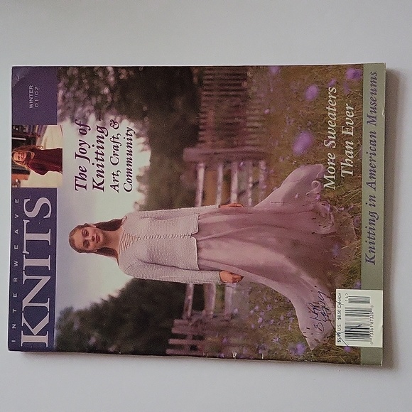 Interweave Knits Magazine Winter January 2002 More Sweaters Than Ever - Picture 7 of 12